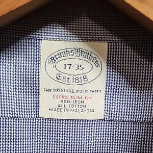 Brooks Brothers The Original Polo Shirt, 100% cotton size 17-35
